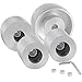 Inland 2x72 Belt 'n Grind Jr. Knife Grinder Complete Wheels & Drive Wheel 5/8-3-2 Arbor Bore