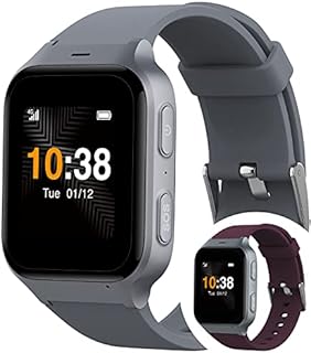 TCL Safety Watch MT43AX Sicherheitsuhr mit Sturzerkennung für Senioren, Telefonuhr mit Notruf-Knopf & GPS-Ortung für ein sicheres Gefühl, per App mit der Familie verbunden