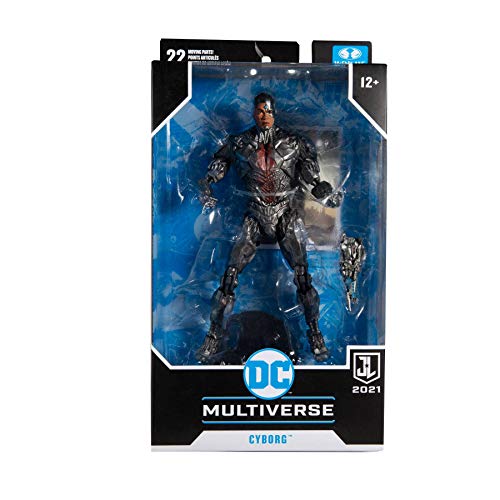 Mcfarlane - Dc Justice League 7 Figures - Cyborg #TOP6