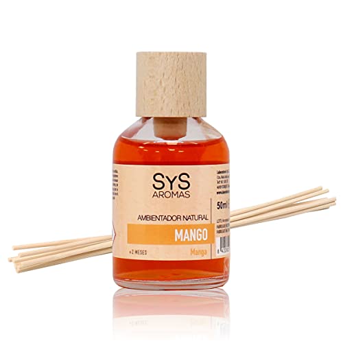 SYS Aromas Ambientador Mikado Mango - Difusor con Varillas de...