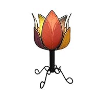 Algopix Similar Product 18 - Outdoor Indoor Lotus Table Lamp Multi