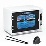 Yofuly Sterilizer for Esthetician, 12L Large Sterilizer for Nail Tools, Multi-Functional Nail Cleaning Box, Large Capacity Cleaning Cabinet for Home Use, Barbers, Beauty Salons, and Spas