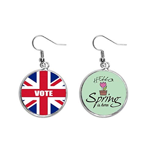 Pendientes de primavera de Gran Bretaña el regalo perfecto para anglófilos