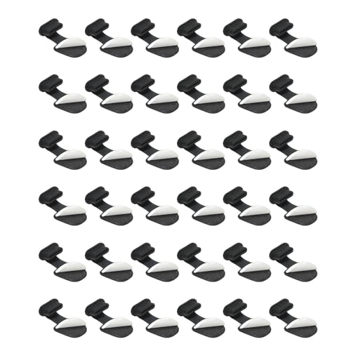 PATIKIL Tapa De Polvo USB Tipo C De 0.9 Pulgadas 36 Piezas Cubierta De Polvo De Silicona Protectora para Puerto De Carga Terminal Femenina Computadora Teléfono Celular Negro