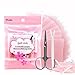Scala Pro 572pcs 0.5mm Makeup Eyelid Double Sided Tape Big Eye Decoration Invisible Double Fold Eyelid Shadow Sticker Double Eyelid Tape Tool(with Fork rods, Scissors)