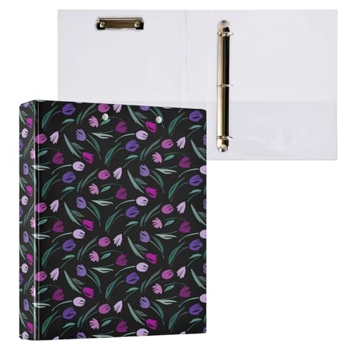 Classeur 3 anneaux avec porte-bloc pour ranger 200 feuilles A4 sans froisser