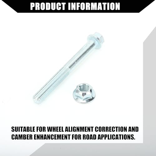 Hihaha Nein. 418259 Camber Caster und Ausrichtungssatz für Dodg Challenger 2008-2022 / Vorderer Sturzschraube/Langlebig / 1 Satz