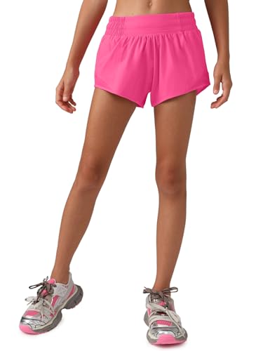 Amazon.com: MCEDAR Girls Athletic Shorts with Liner, Quick-Dry