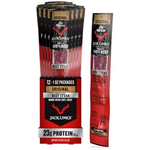Jack Link's Beef Steak, Original - 12 Count
