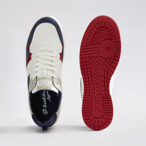 Image of Lotto Men Hoop Star OG Leather Sneakers