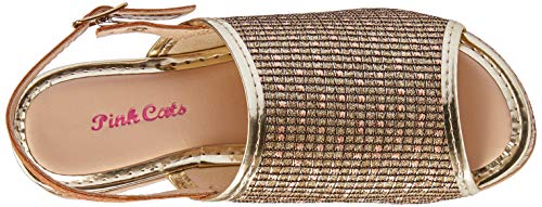 Sandalia Pink Cats Feminino Citizem Ouro Light 30