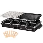 Russell Hobbs – Russell Hobbs Raclette Grill, 8 Personen, Naturstein & Wende