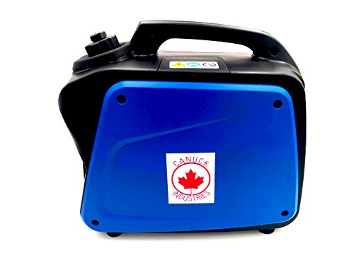 Canuck Indusrties Portable Gas Fuel Power Generator Generators 1200 Watt Max Power 1000