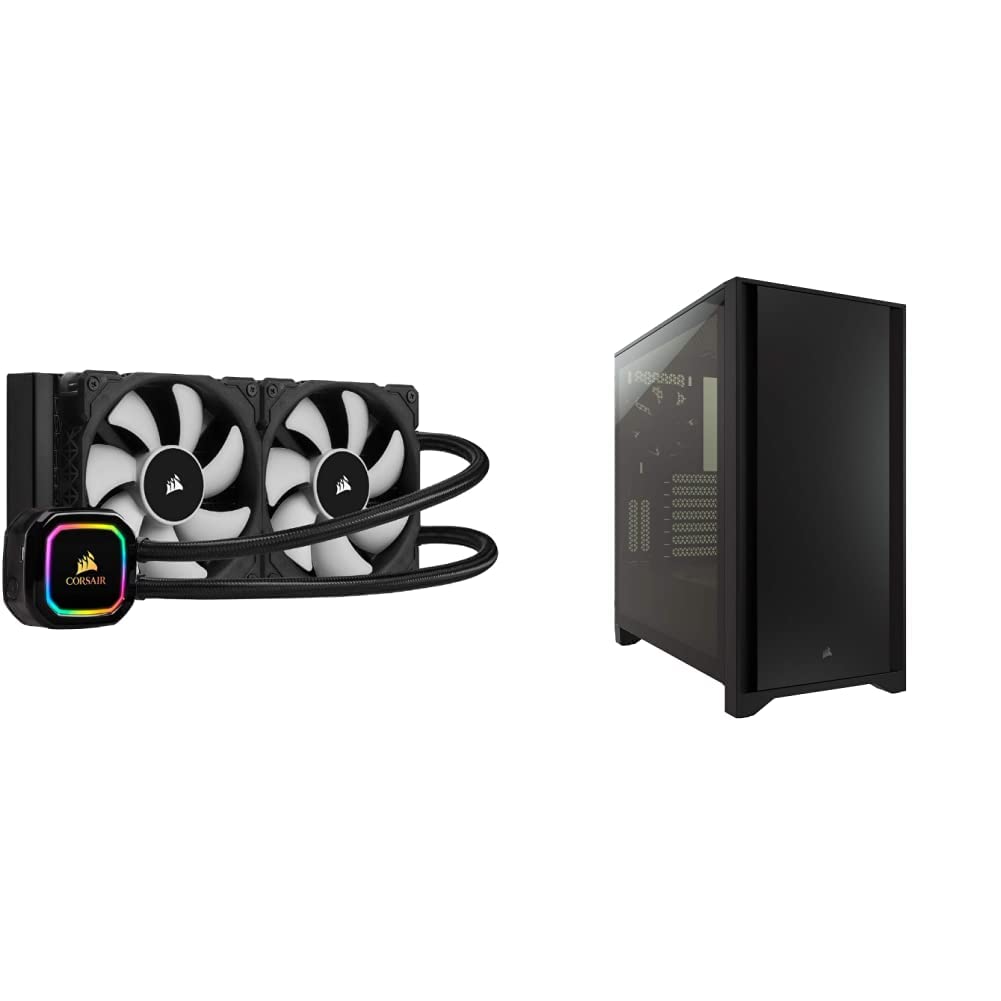 Amazon | 【セット買い】Corsair iCUE H100i RGB PRO XT 簡易水冷CPU 
