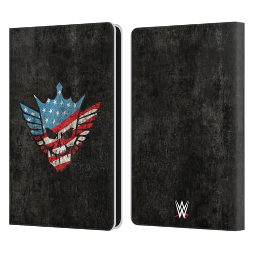 Coque portefeuille Kindle Paperwhite 6 antichoc évite rayures écran motif WWE