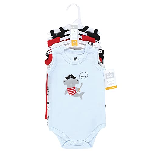 Image of Hudson Baby Unisex Baby Cotton Sleeveless Bodysuits