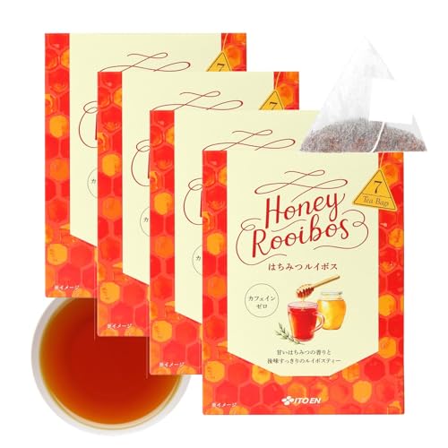 【伊藤園専門店 公式】はちみつルイボス ティーバッグ 2g×7袋×4箱 個包装 ハチミツ 蜂蜜 ノンカフェインのサムネイル