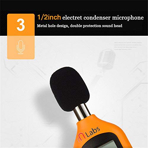 HT-80A Sound Level Meter parts description