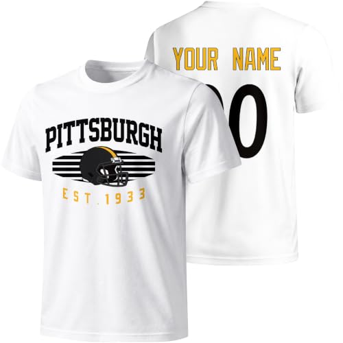 Image of ANTKING T Shirt Custom Short Sleeves for Men Women Youth | Crew Neck T Shirt with Custom Name Number Gift