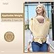 Aolso Tragetuch Baby, Verstellbare Ergonomische Babytrage, freihändige Babytrage, dehnbares Babytragetuch mit Babylätzchen, Tragetuch für Neugeborene – Babytrage