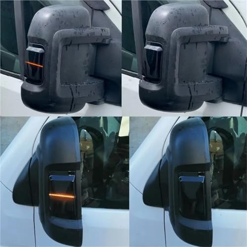 Luces de espejo Citroen Jumper para evitar colisiones laterales con LED dinámico ámbar 3