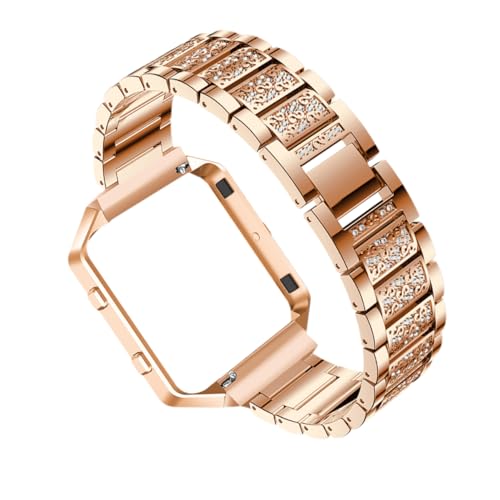 Bracelet montre métallique rose Homoyoyo accessoire de remplacement Blaze HR