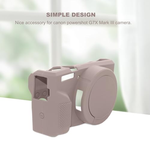 Funda de silicona suave para Canon G7X Mark III - Fernando Cortés