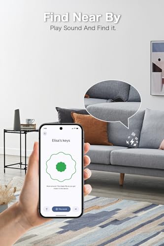 Image of Android Compatible Smart Tracker Tag- Tracker Tags for Android Phones, Supports Google Find My Device, 2026 New Model (2, White)