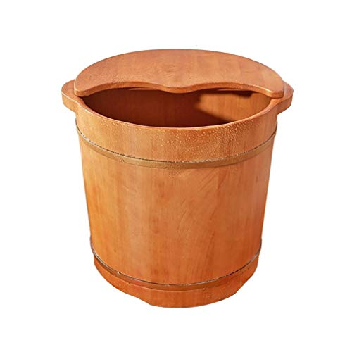 Spa de pies de madera con diseño elegante para pedicura