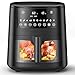 Produktbild Heißluftfritteuse Airfryer mit Sichtfenster 7,2L, 11-in-1 Air Fryer XXL mit Warm halten, Vorheizfunktion & Abtau, Shake-Reminder Smart und Timer-Funktion, Gesunde Friteuse ohne Öl und fettarmes Kochen