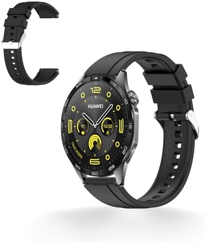 Amazon.co.jp: [KONXISA] For HUAWEI WATCH GT4 46mm 用 バンド ベルト  
