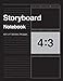 Produktbild Storyboard Notebook 4:3, 8.5"x11" US Letter, 170 pages: For Directors, Animators & Creative Storytellers.