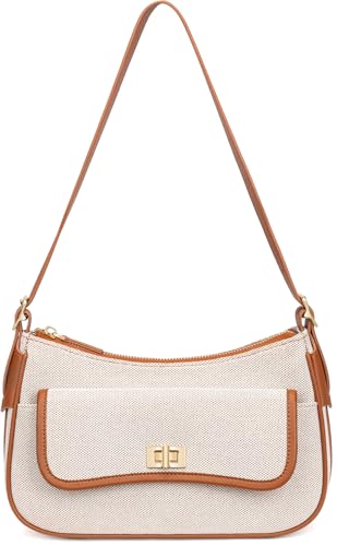 Peacocktion Shoulder Bag for Women Trendy Small Vegan Leather Crossbody Purses Handbags