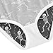 Joisal Cotton Girls Underwear Toddlers White Skeletons Dancing Black Panties Little Girl Stylish Briefs Kids Undies 6-7 Years