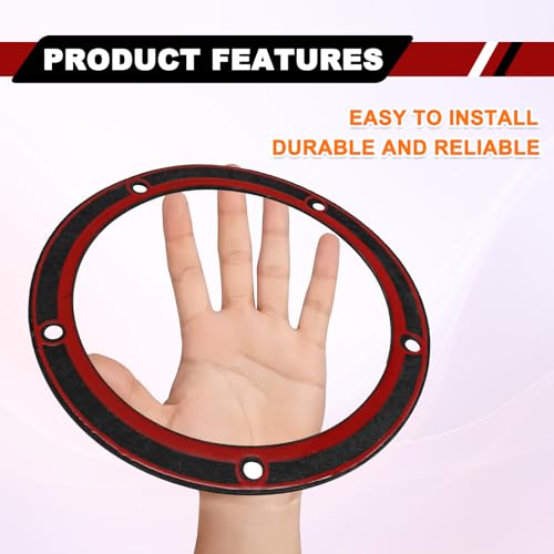 Image of 1 Pcs 5 Holes Gasket Gasket Clutch For Motorcycle Compatible With Harley Touring Dyna Electra Glide Softail Fatboy Fxd 1999-2016 25416-99X