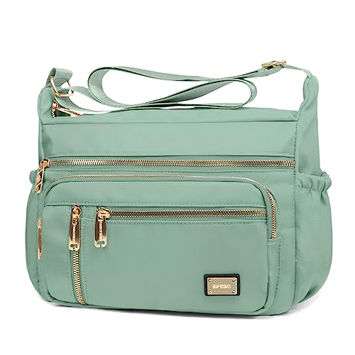 Image of NPBAG Crossbody Bag for Women, Shoulder Purse Handbag Messenger Bag, Trendy Pocketbooks, Waterproof and Multi-Pockets