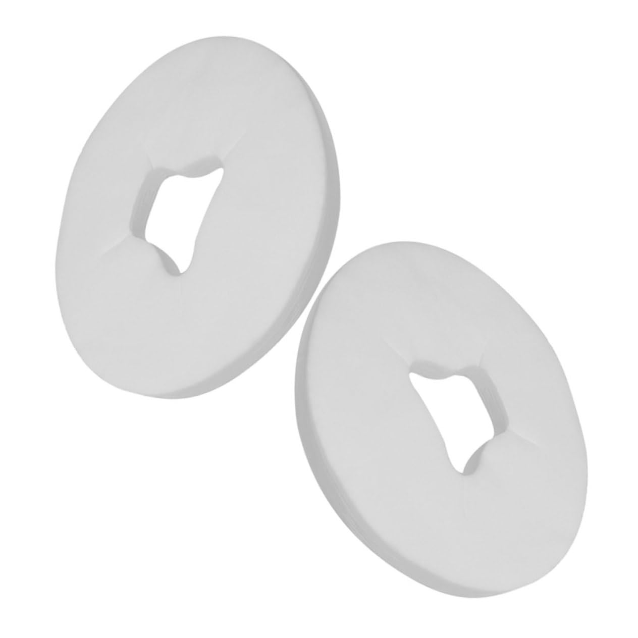 AUTSUPPL 200pcs Massage Table Face Sheets Breathable Disposable Non-woven Covers for Salon Spa Use Comfortable Headrest Mats