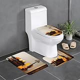 Envers antidérapant : fond antidérapant avec points antidérapants idéal pour les surfaces de sol de salle de bain afin qu'il puisse garantir que le tapis est stable sur le sol et ne glisse pas facilement. L'arrière du tapis de bain dispose d'un dos en PVC ultra résistant pour une utilisation durable et une excellente adhérence.