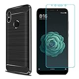 Xiaomi Mi A2 case/Xiaomi Mi 6X case,with Xiaomi Mi A2 /Xiaomi Mi 6X Screen Protector. (2 in...