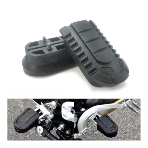 Repose-Pieds en Caoutchouc Moto Anti-Glisse pour Pédales TRK502X et BJ500GS-A