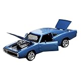 HATHAT Modèles Originaux Véhicules Moulés 1:32 pour Dodge Charger Muscle Car Die Casting Alliage Camion Modèle Collection Souvenir Affichage Anniversaire Voitures Collection Statiques (Couleur : D)