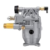 GOTOTOP 3/4 Inch Shaft Horizontal Pressure Washer Pump, 2508 PSI 2.4 GPM 3400 RPM Pump with Thermal Relief Valve Replacement for Gas Power Washer