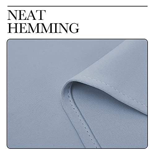 image for NICETOWN Vintage Blue Blackout Curtains 78 inches Length for Living Ro