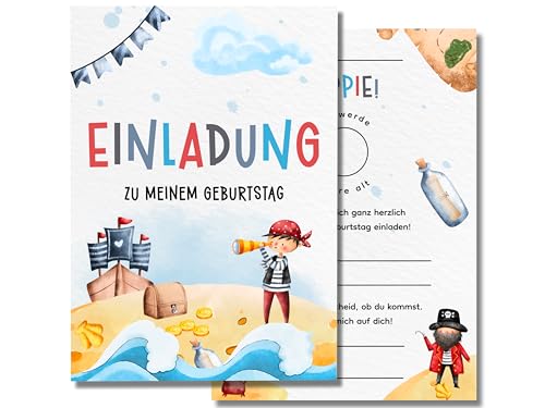 Ich Einladungskarten Wednesday - 10er Set DIN A6 Kindergeburtstag