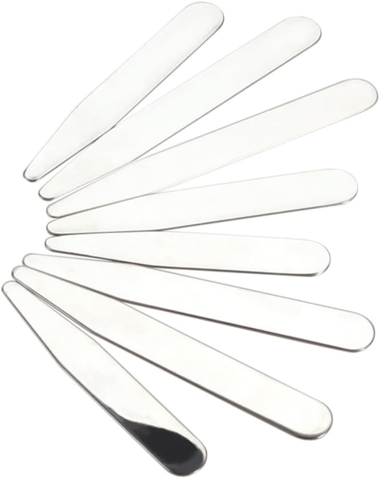 CALLARON Pcs Metal Collar Stays 2.75 Metal Collar Stays 3.0 Inch Metal Collar Stays 2.2 Inch Metal Collar
