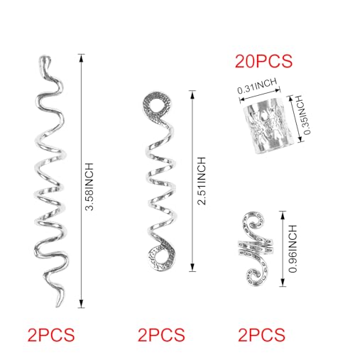 Accesorios para cabello TEBIEKOY 26 piezas dorado miniatura 3