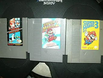 Super Mario Bros / Duck Hunt, Super Mario 2, and Super Mario 3 NES Bundle