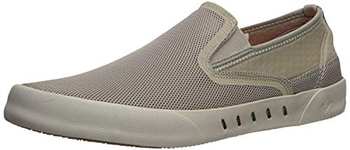 Sperry Mens Maritime Slip On Sneaker, Khaki, 10