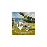 GPS Wireless Dog Fence System with Adjustable 49 to 6500ft 3 Training Modes Magnetic Charging Waterproof Design Suitable for Large Medium and Small Dogs No Subscription Required(Yellow Dark Green)