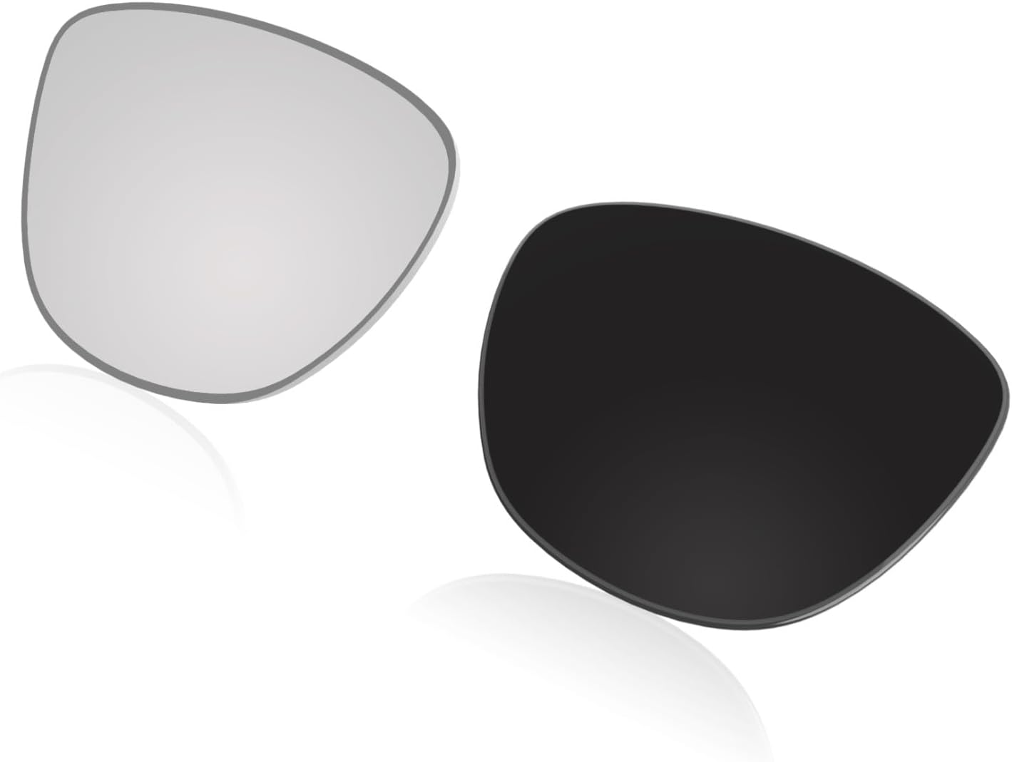1.8MM Polycarbonate Replacement Lenses for Ray-Ban Meta Skyler RW4010 52mm Sunglass - Adapt Grey Photochromic